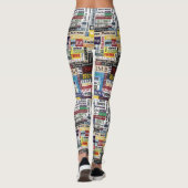 レギンスヨガジムエクササイズ レギンス (裏面)