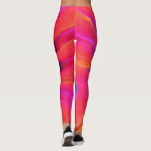 レギンス抽象芸術植物 レギンス (裏面)