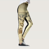 レギンス根岸日本ウッドブロック レギンス (右)