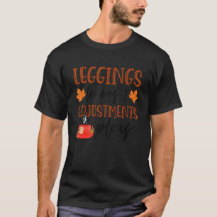レギンス葉ご調整秋1 Tシャツ