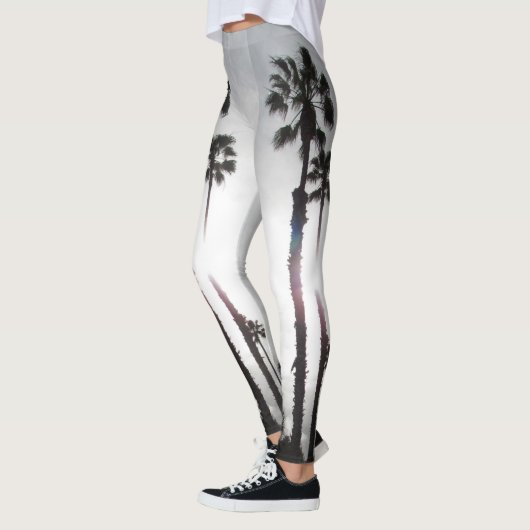 レギンス – バックライト付きヤシの木 (左)