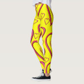 レギンス・バレンタイン・ハート レギンス (左)