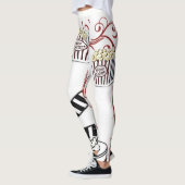 レギンス・ポップコーン レギンス (左)