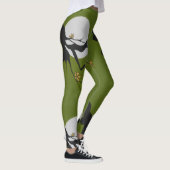 レギンス- – 元アートアジア支店/緑/黒/白 レギンス (右)