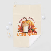 レギンス、離れラテお願い – 秋美学 ゴルフタオル (インサイチュ)