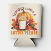 レギンス、離れラテお願い – 秋美学 缶クーラー (正面)