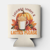 レギンス、離れラテお願い – 秋美学 缶クーラー (裏面)