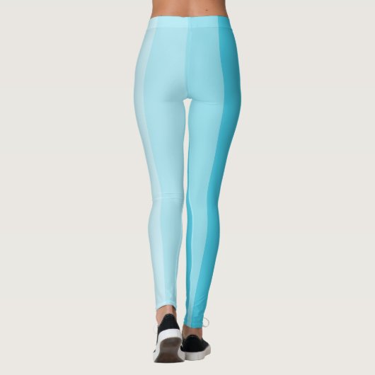 レギンス – 青の濃淡 (裏面)