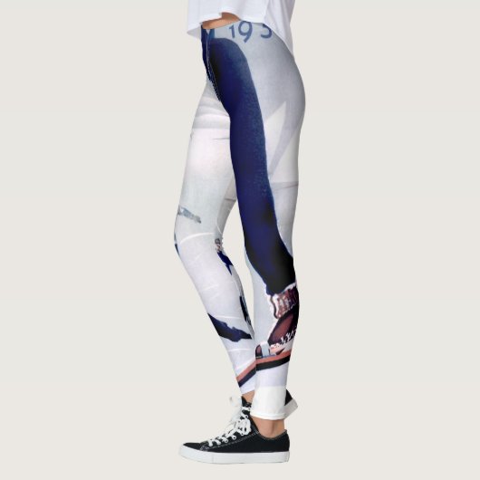 レギンス- 1935のエストニア語の冬のゲームポスター レギンス (左)