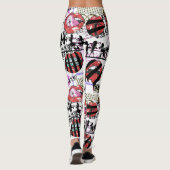 レギンスKGBレッドジューシー唇マクフライ レギンス (裏面)