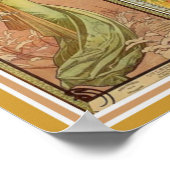 レクアトレセゾンミュシャウォールアート ポスター (角)