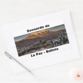 レクエルドデラパス 長方形シール (封筒)