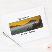 レクエルドデラパス 長方形シール (封筒)