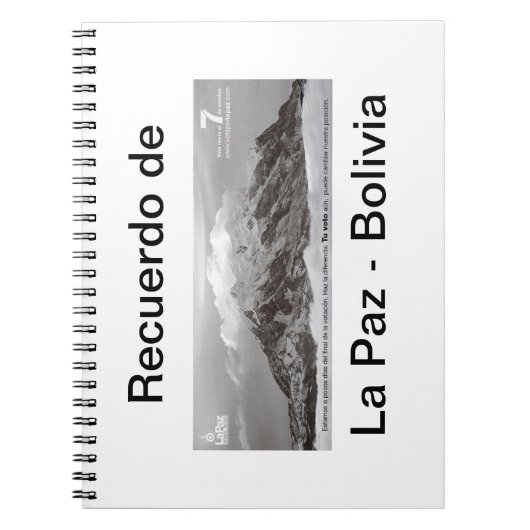 レクエルドドゥラスパス ノートブック (正面)