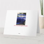 レクサス・バードウォッチャーバーデーカード2020 サンキューカード (裏面)