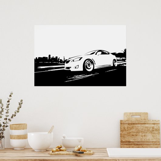 レクサスIS350 ポスター (キッチン)