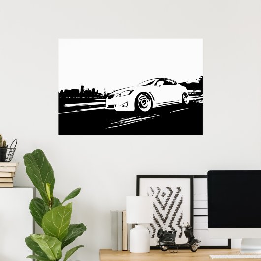 レクサスIS350 ポスター (ホームオフィス)