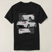 レクサスRCF Tシャツ (デザイン正面)