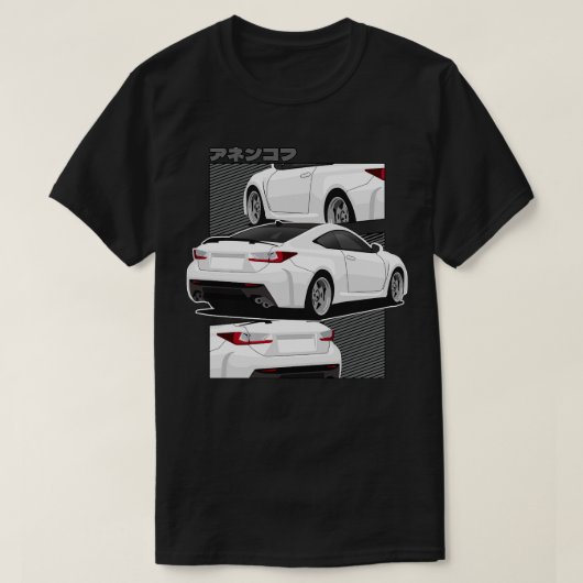 レクサスRCF Tシャツ (デザイン正面)
