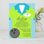 'レクトリック・ライムがチームのボーリング誕生会に参加 招待状 (スタンド正面)
