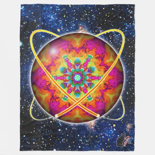 レクトロンオルブズ フリースブランケット (正面)