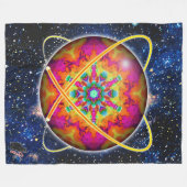 レクトロンオルブズ フリースブランケット (正面(横))