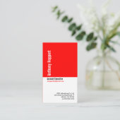 レクラシックッドデバイダー名刺2 名刺 (スタンド正面)