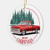 レクラシックッドC10クリスマス セラミックオーナメント (左)