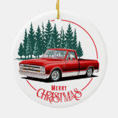 レクラシックッドC10クリスマス セラミックオーナメント (裏面)