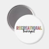 レクリエーションカラフルセラピスト マグネット (正面/裏面)