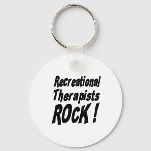 レクリエーションセラピストロック!キーホルダー キーホルダー (正面)