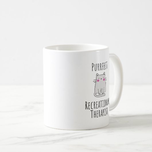 レクリエーションセラピストCTRSアウトドア コーヒーマグカップ (正面右)