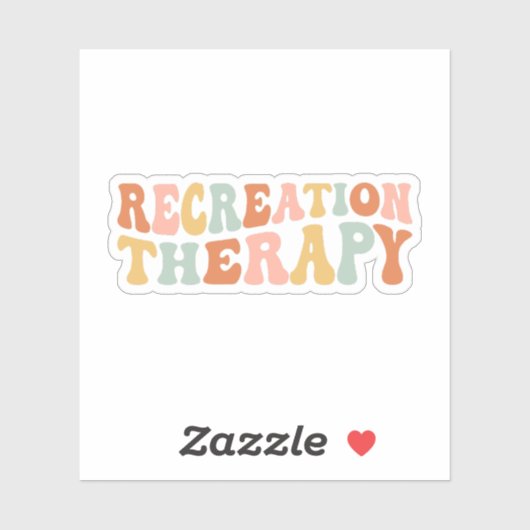 レクリエーションセラピー、レクリエーションセラピストギフト シール (シート)