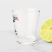 レクリエーションパーソナライズされたセラピスト ショットグラス (右)