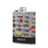 レクリエーションパーソナライズされた魚釣りルアー フラスク (左)