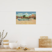 レクリエーションビルインテリアコートアンドプールビュー ポスター (キッチン)