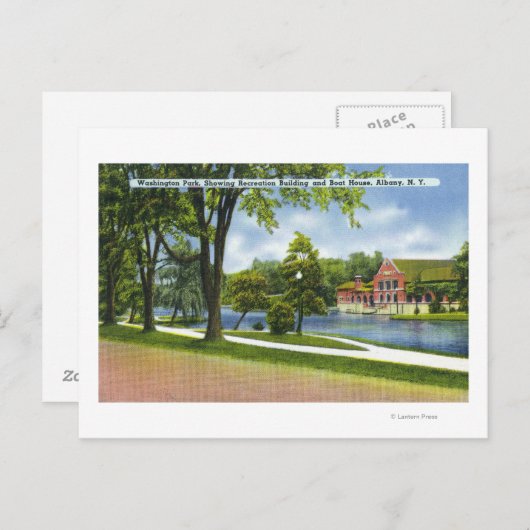 レクリエーションビル&ボートハウス ポストカード (正面/裏面)