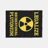 レクリエーションプルトニウムを合法化する フリースブランケット (正面(横))