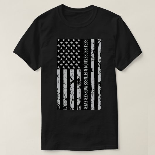 レクリエーション最高のとフィットネスワーカーEVERギフトfor m Tシャツ (デザイン正面)