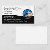 レクリエーション車のオートモーツビジネスカード 名刺 (正面/裏面)