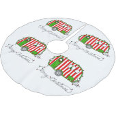 **レクリエーション車**ツリースカート ブラッシュドポリエステルツリースカート (アングル)