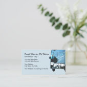 レクリエーション車 名刺 (スタンド正面)