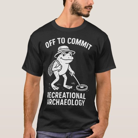 レクリエーション・アーキオロジーを楽しむ Tシャツ (正面)