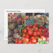 レクルーズドゥラプロヴァンス1:ルマルシェ・デエクス・カー ポストカード (正面/裏面)