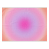 レクルール01オレンジとピンクのグラデーションのオーラ テーブルクロス (正面(横))