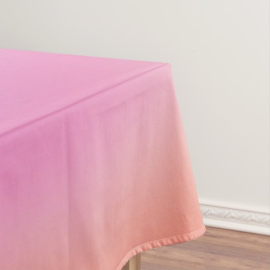 レクルール01オレンジとピンクのグラデーションのオーラ テーブルクロス (インサイチュ)