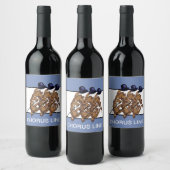 "レクロックス"クロコダイルタップ踊りコーラスライン ワインラベル (ボトル)