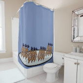「レクロックス」クロコダイル合唱曲 シャワーカーテン (インサイチュ)