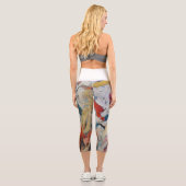 レグカラフルグ カプリレギンス (裏面)