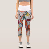 レグカラフルグ カプリレギンス (正面)